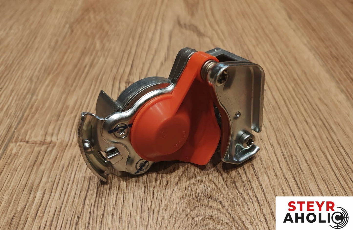 WABCO Druckluft Kupplungskopf Rot mit Ventil 87340483