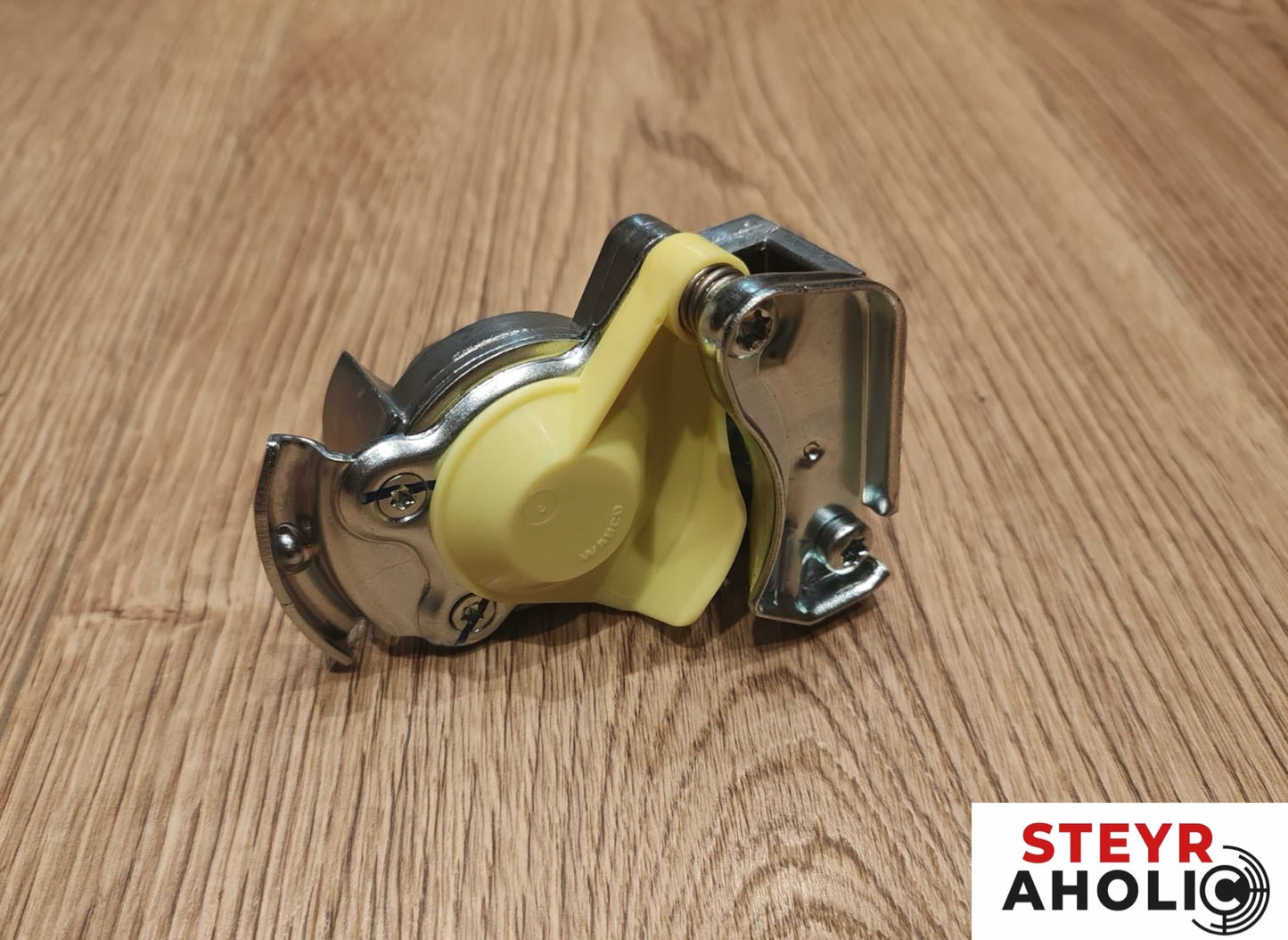WABCO Druckluft Kupplungskopf Gelb mit Ventil 87340491