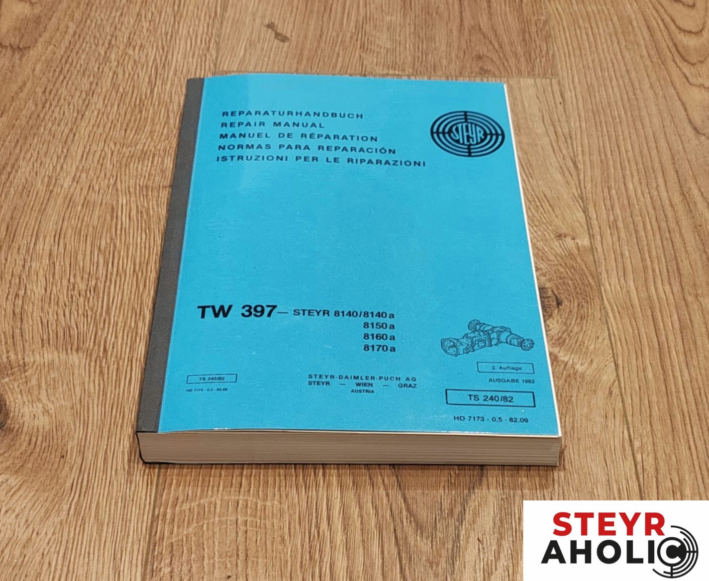 Reparaturhandbuch Steyr Getriebe TW 397; TW 1200 / TW 1400 erweiterte Ausgabe