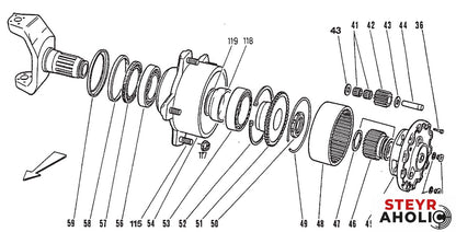 SKF / FAG Kegelrollenlager / Radlager innen 190003326065