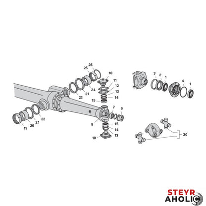 Timken Kegelrollenlager 86649 / 86610 zöllig, einreihig zerlegbar 86512014