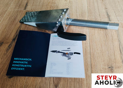 Fällkeil / Spindelkeil / Forstkeil 35 Tonnen inkl. passender Schlagnuss