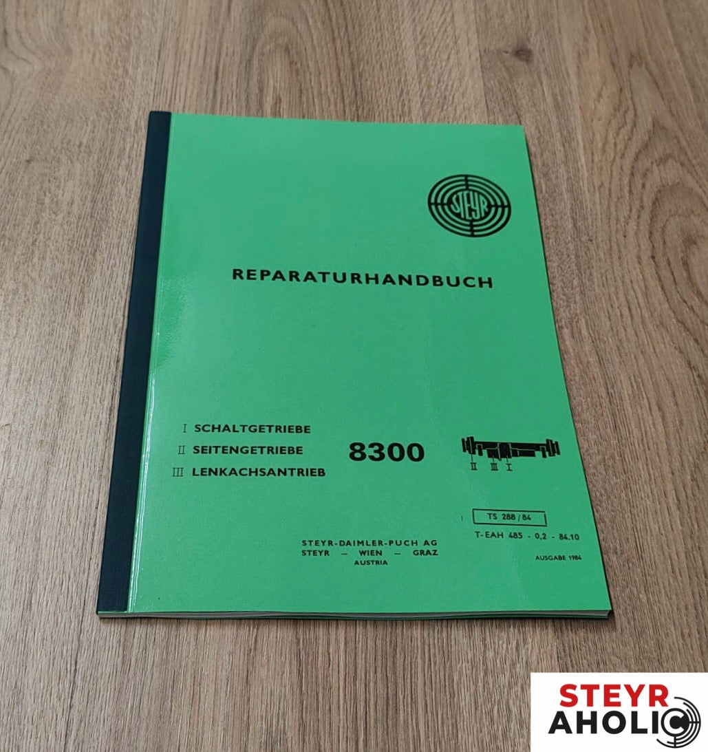 Reparaturhandbuch Getriebe Steyr 8300