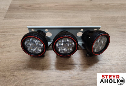 LED Scheinwerferhalter 3-fach
