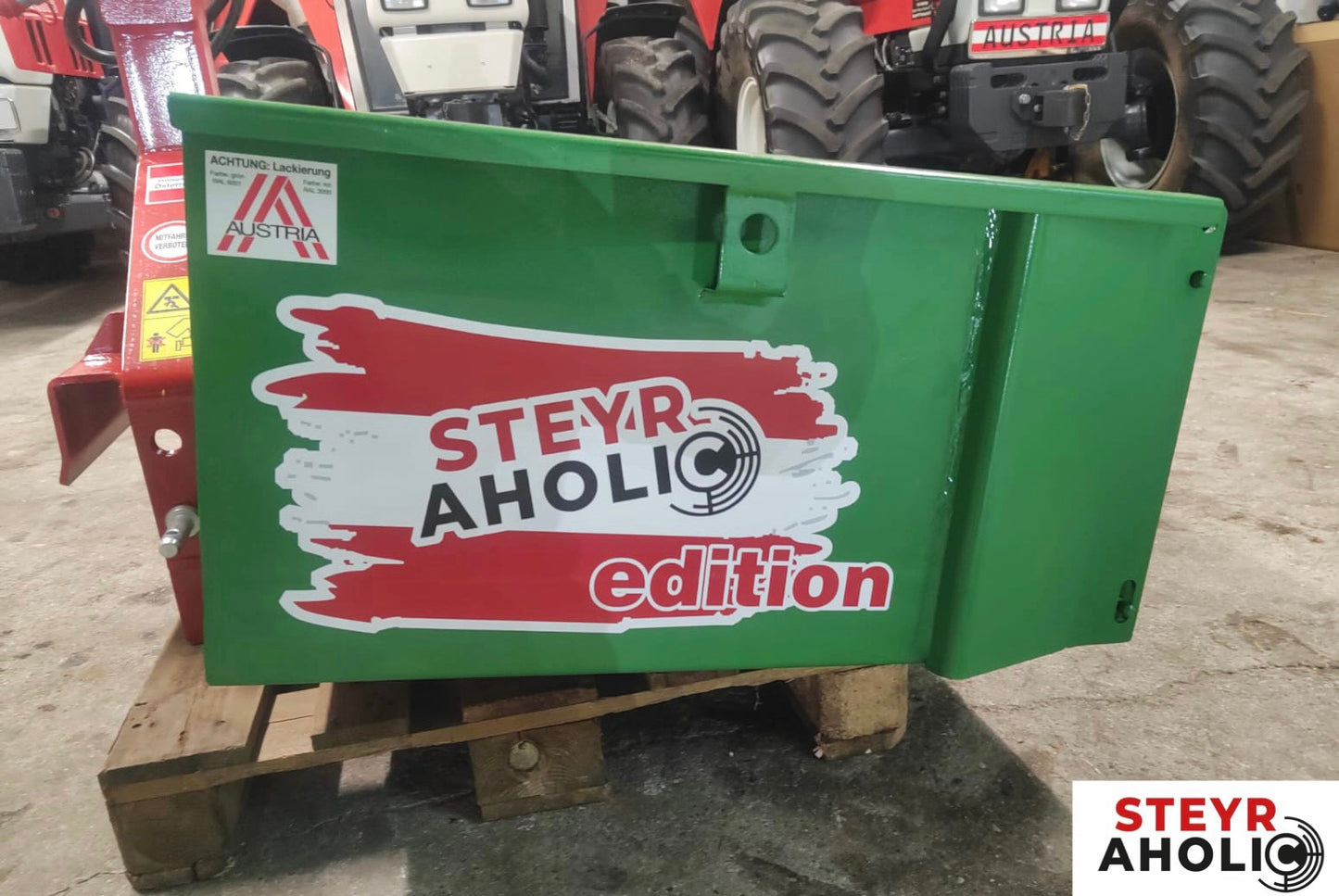 Hydraulische Kippmulde Steyraholic Edition