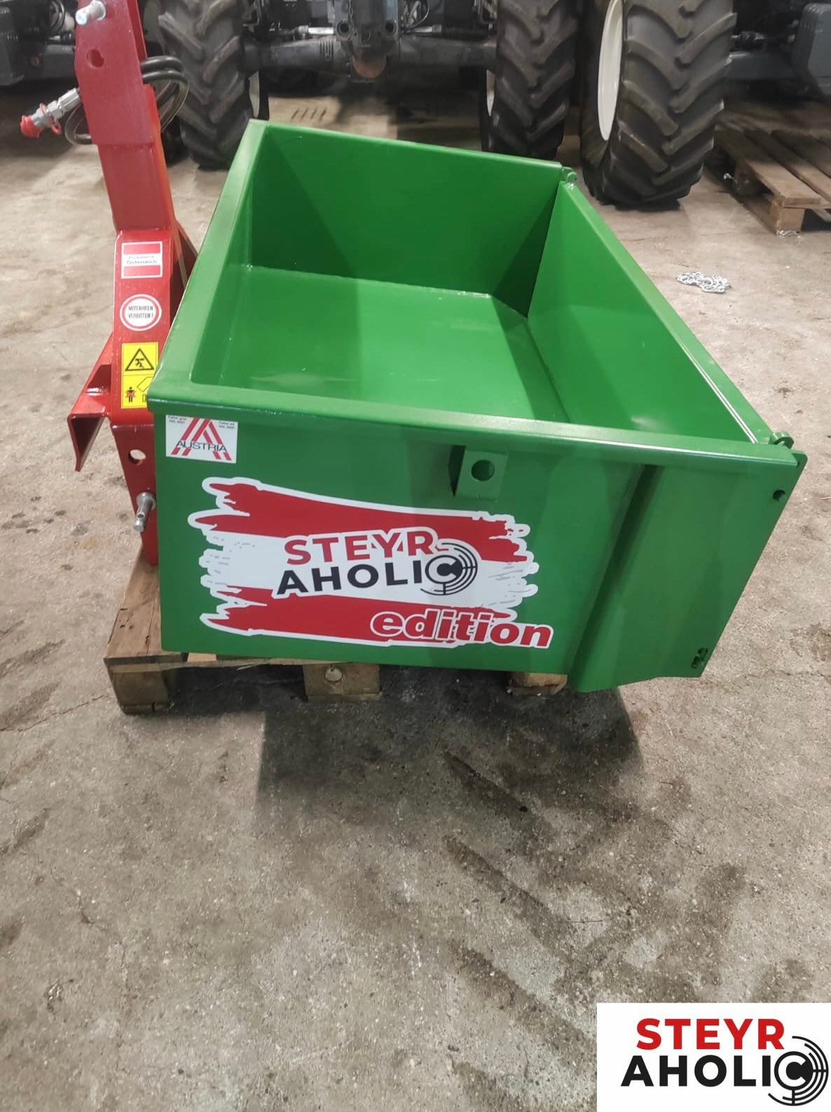 Hydraulische Kippmulde Steyraholic Edition