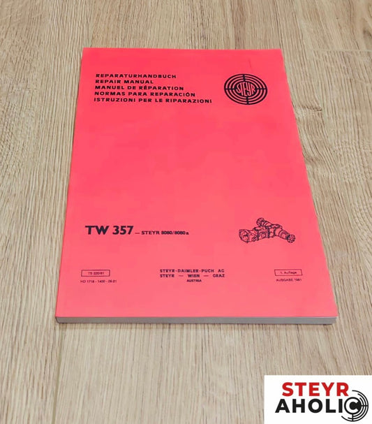 Reparaturhandbuch Steyr Getriebe TW 357