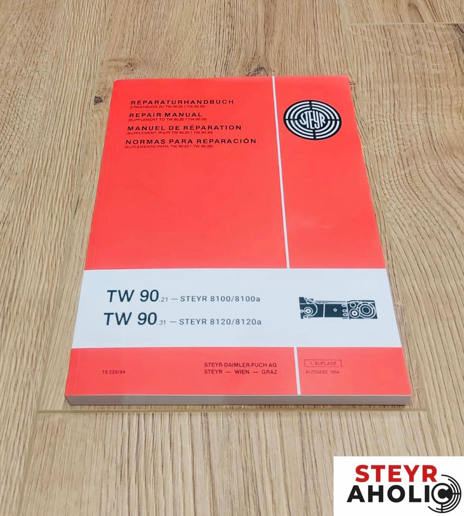 Reparaturhandbuch Steyr TW 90.21 und TW 90.31
