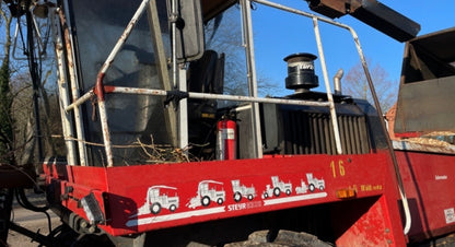 Aufkleberset Steyr 8300 / 8320 Geräteträger