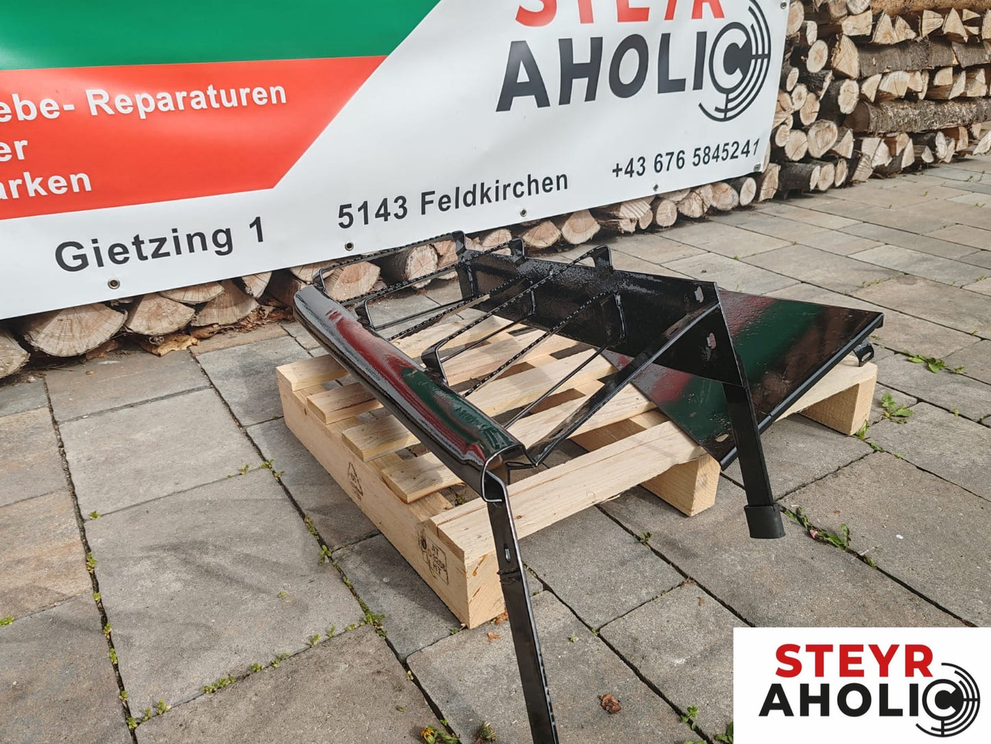 CNH Fussraste / Aufstieg + Schutzabdeckung rechts 1-34-624-601 + 1-34-625-611  Gebraucht
