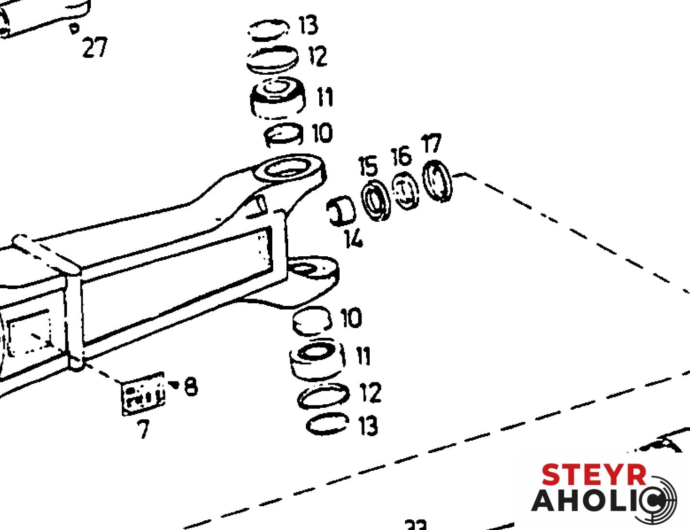 Wellendichtring 28 x 45 x 10 mm 3405555R2