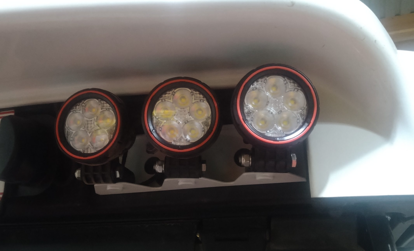 LED Scheinwerferhalter 3-fach