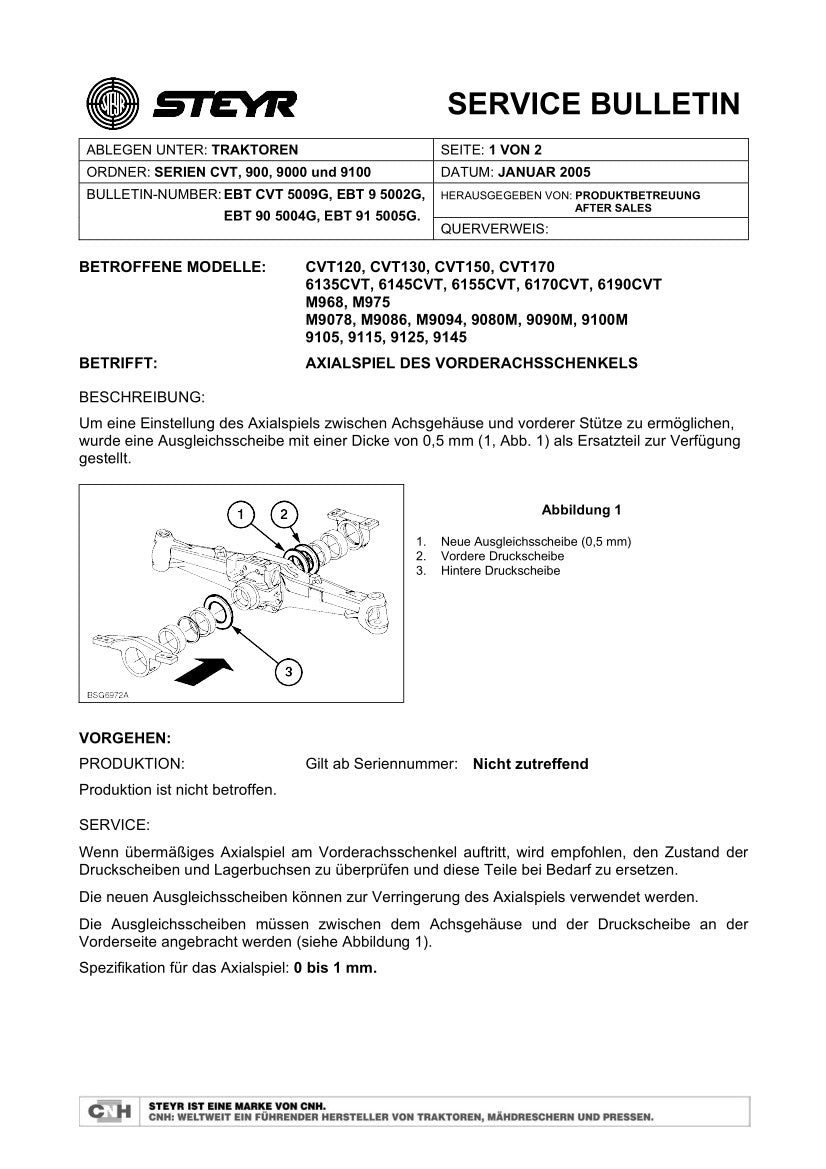 Einstellscheibe Vorderachse vorne 1-33-741-043 Nachbau