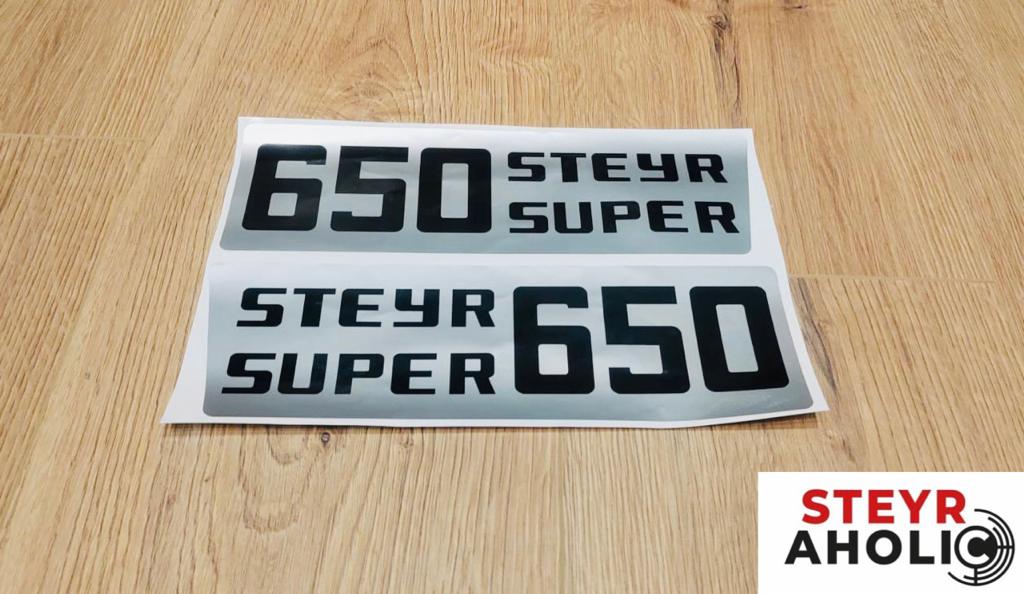 Steyr Sticker Steyr 650 Super Aufkleberset – Steyraholic GmbH