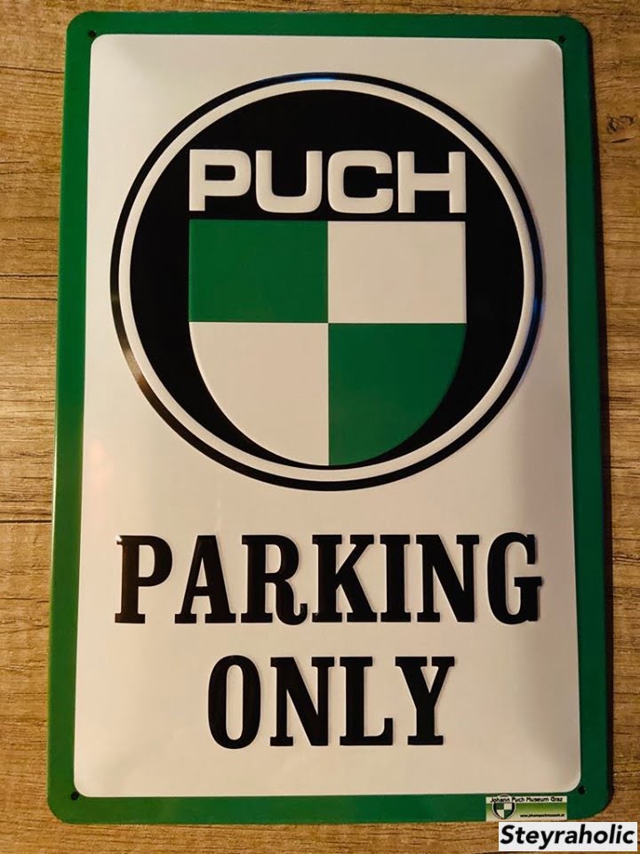 Puch Parking Only