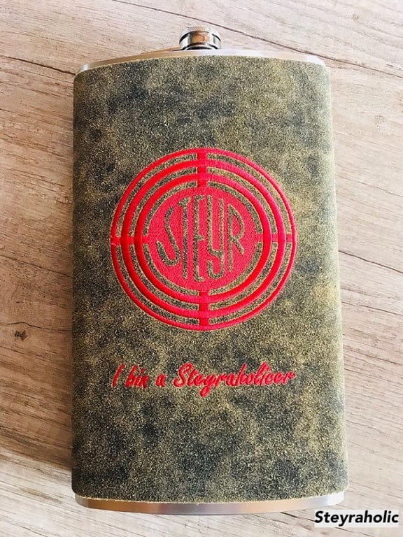 Steyr - 2 Liter Flachmann "I bin a Steyraholicer"