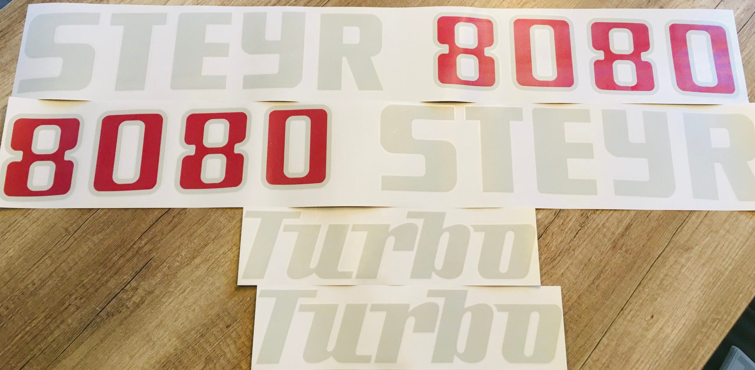 Steyr Sticker Steyr 8080 Turbo Aufkleberset – Steyraholic GmbH