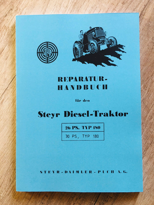Reparaturhandbuch Steyr 180 - 26/30PS