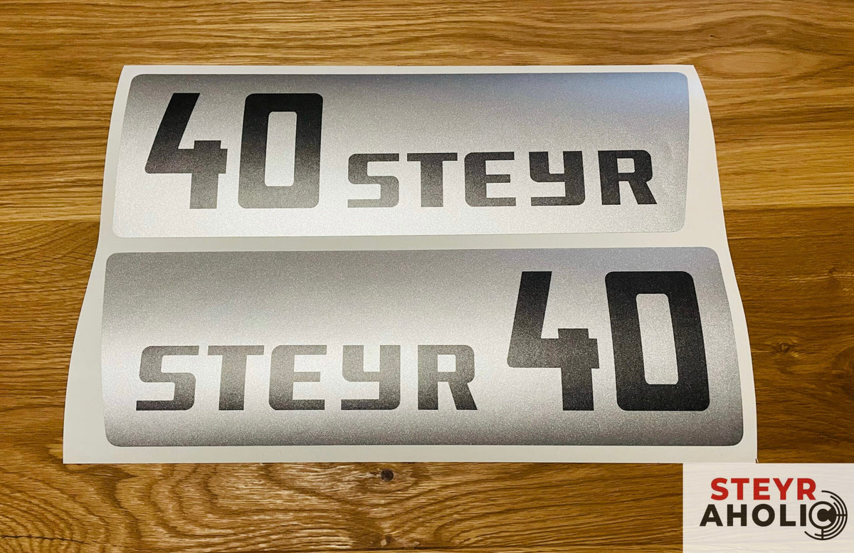 Steyr Sticker Steyr 40 Aufkleberset – Steyraholic GmbH