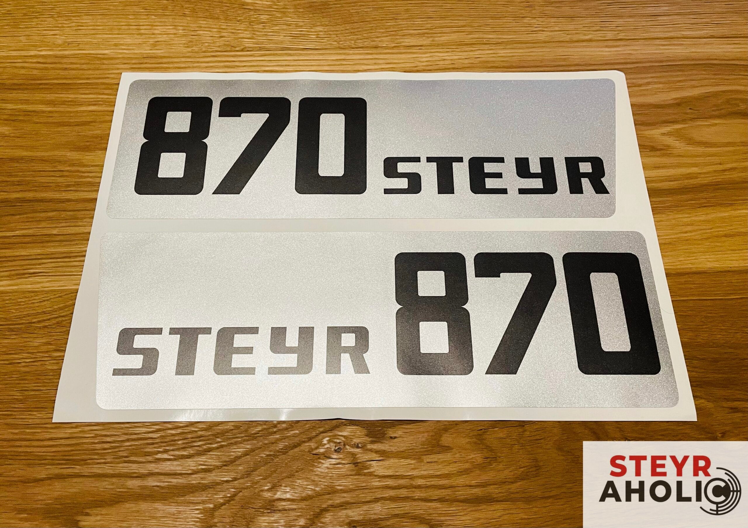 Steyr Sticker Steyr 870 Aufkleberset – Steyraholic GmbH