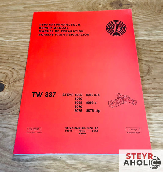 Reparaturhandbuch Steyr Getriebe TW 337