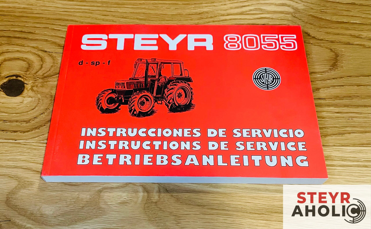 Steyr Betriebsanleitung 8055
