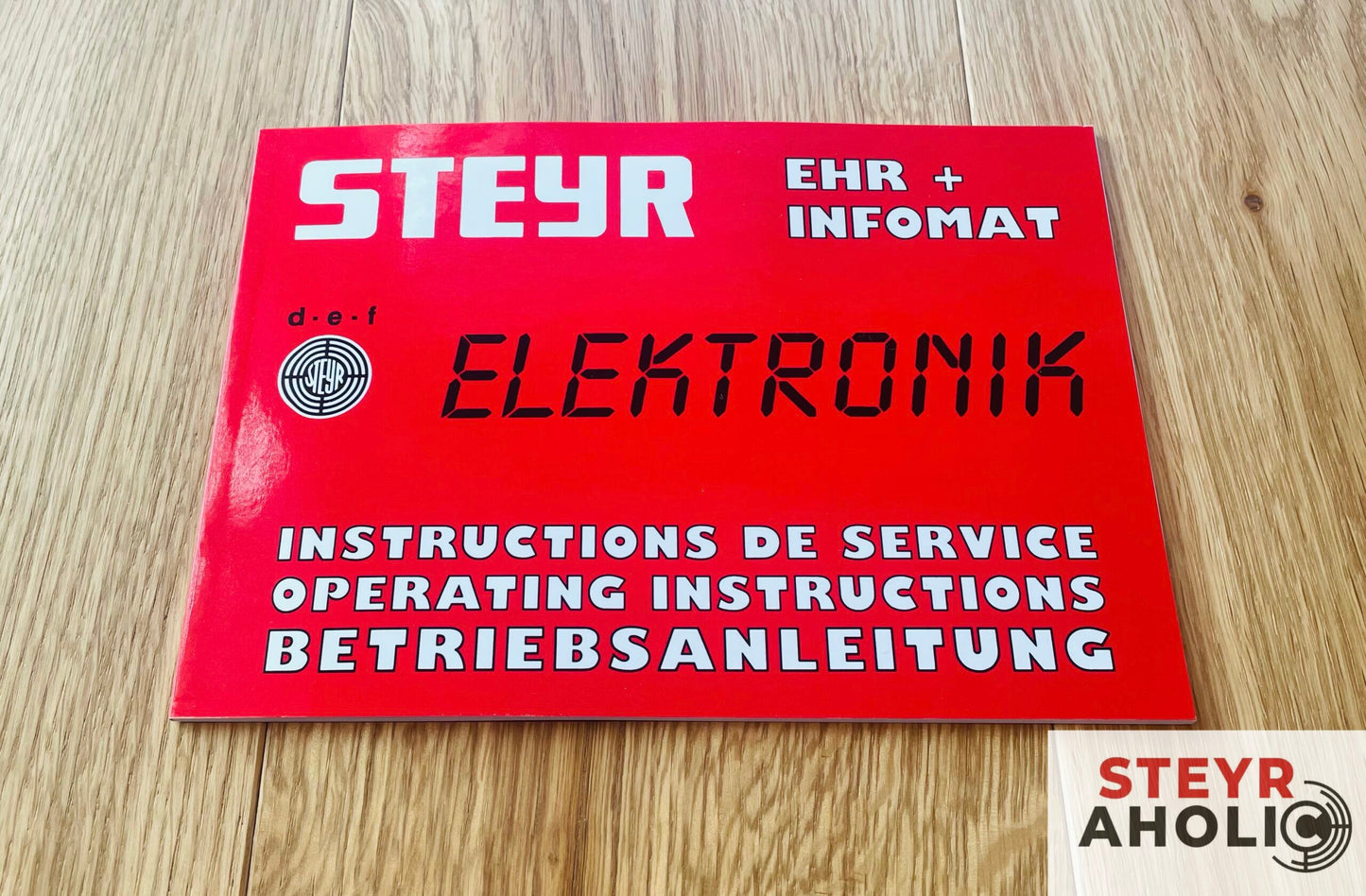 Betriebsanleitung Steyr EHR+ Infomat