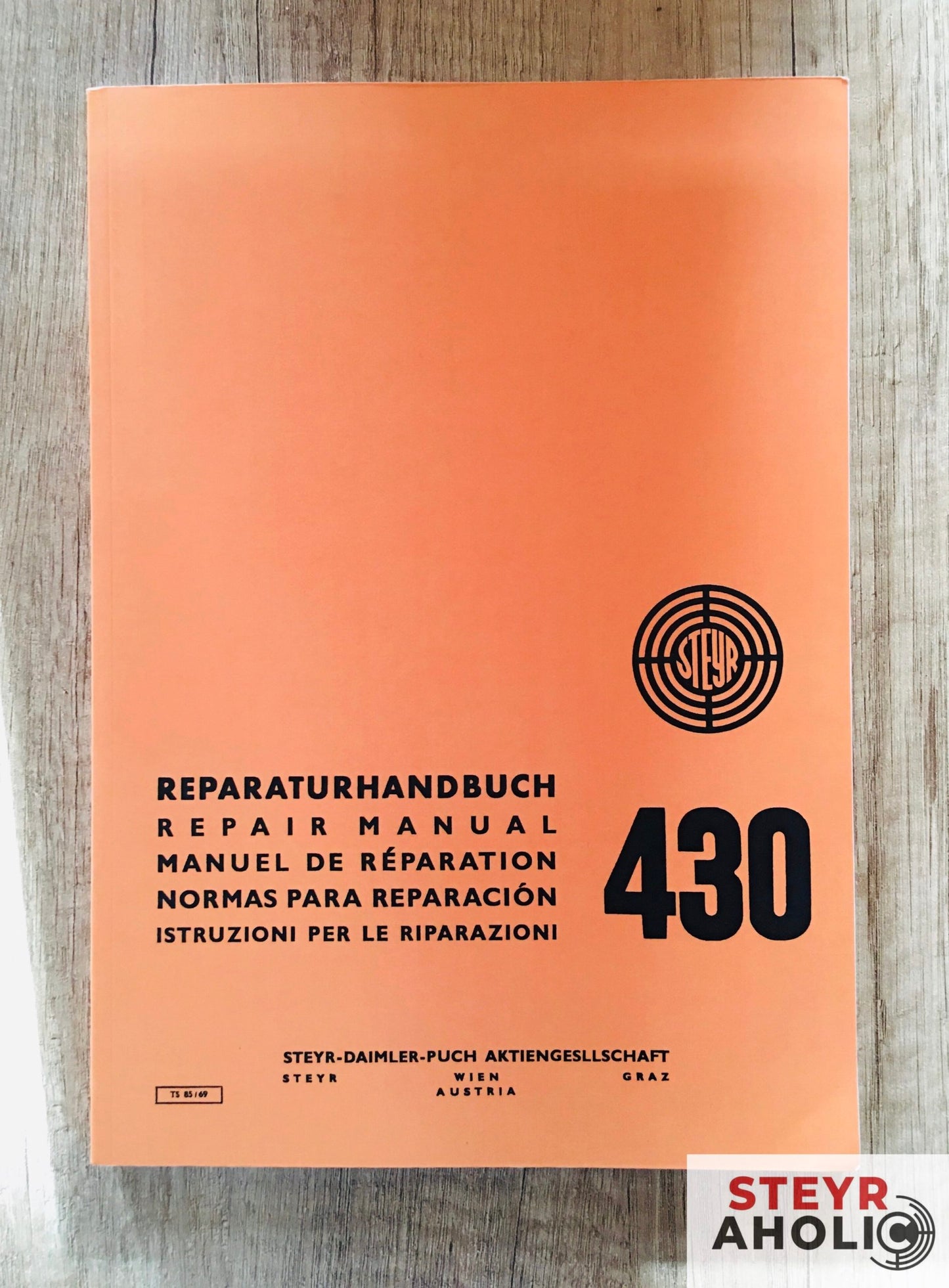 Reparaturhandbuch Steyr 430