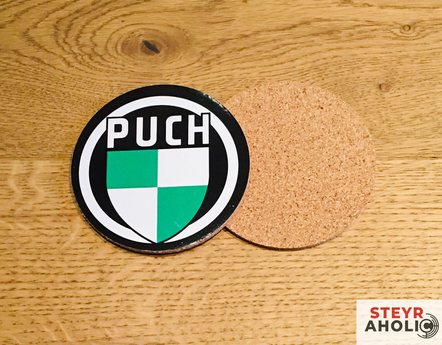 Puch Untersetzer "Puch-Logo"