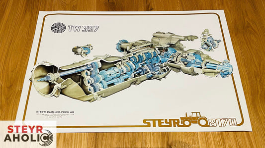 Steyr 8170 (TW397) Poster