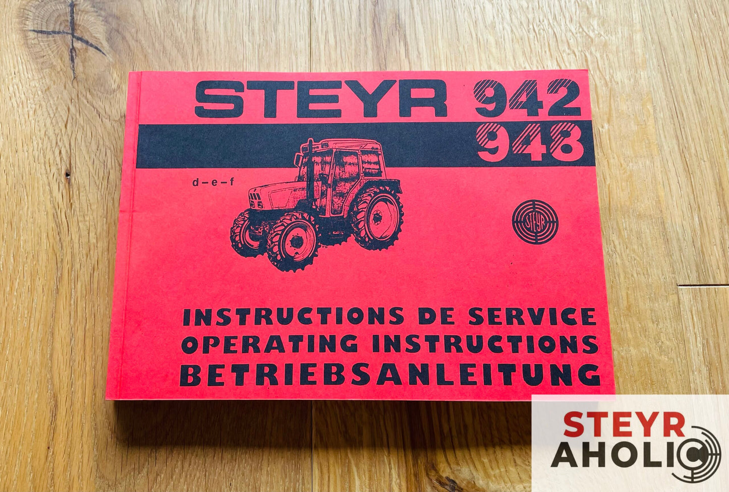 Betriebsanleitung Steyr 942 & 948