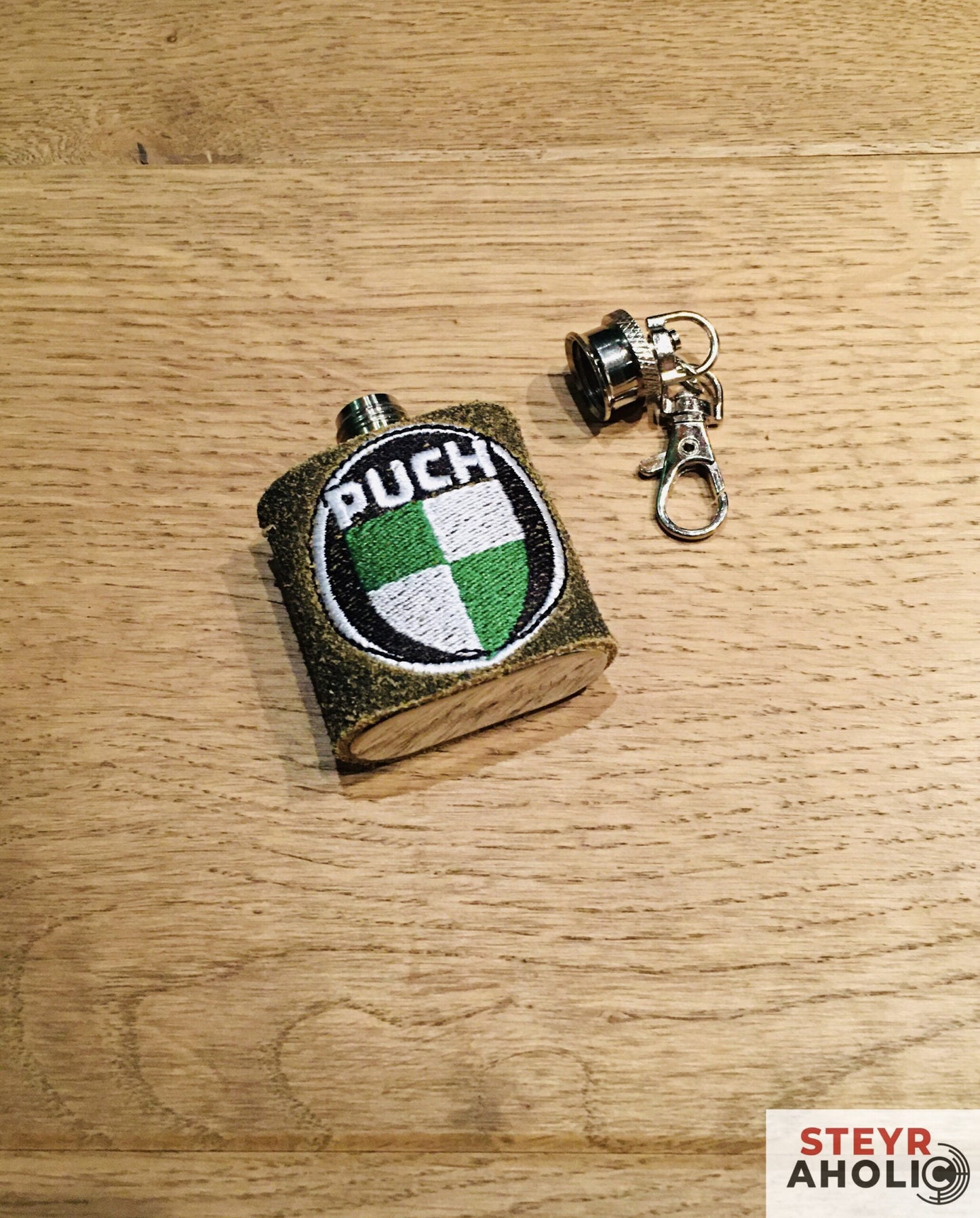 Puch - 1OZ Flachmann/Schlüsselanhänger